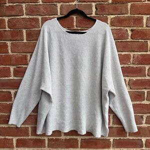 Cyrus Womens XL Oversized Waffle Knit Sweater Dolman Sleeve Slouchy NEW